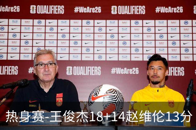 热身赛-王俊杰18+14赵维伦13分 中国男篮险胜FMP拉德尼基